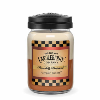 Candleberry Pumpkin Biscotti™, Large Jar Candle