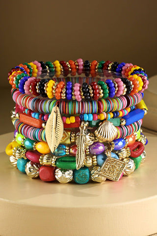 Festival Beaded Bracelet Set