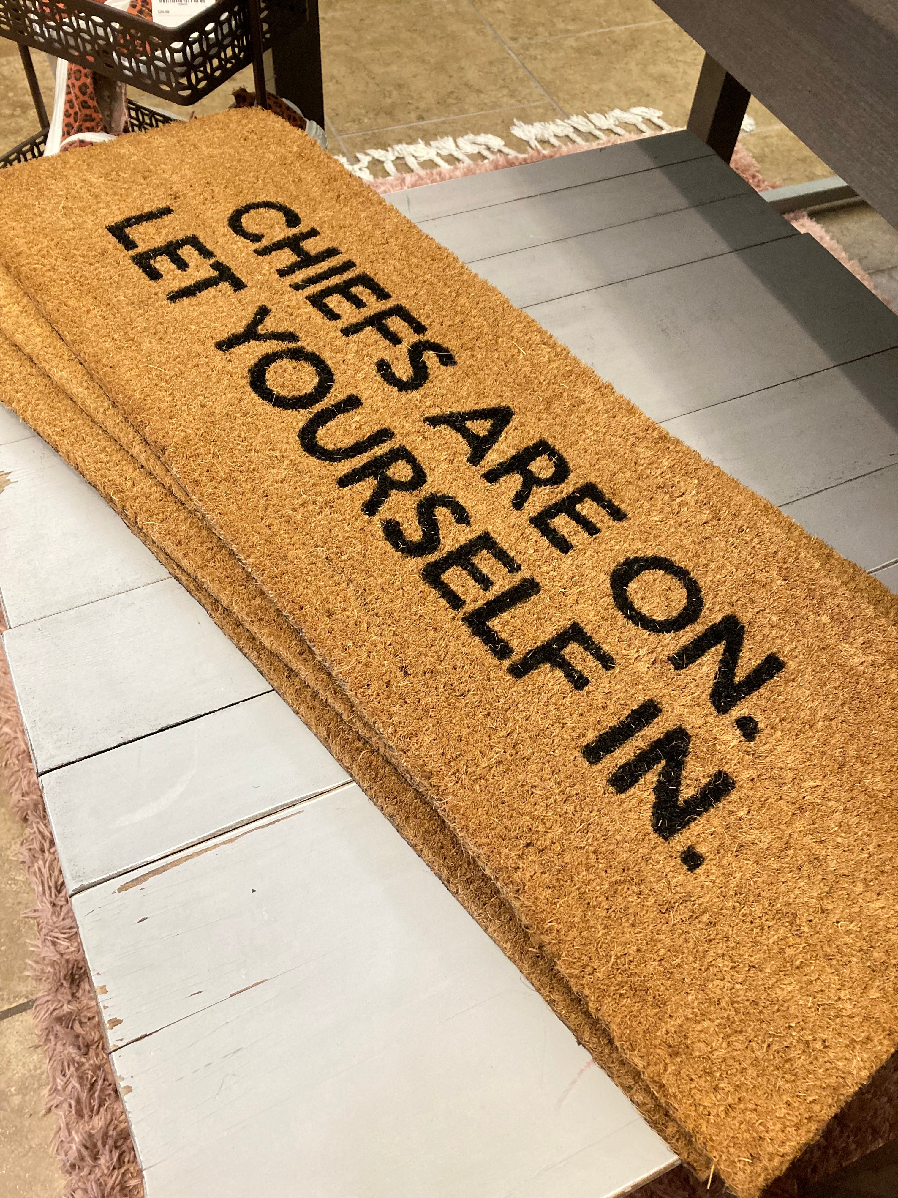 Chiefs Are On Door Mat