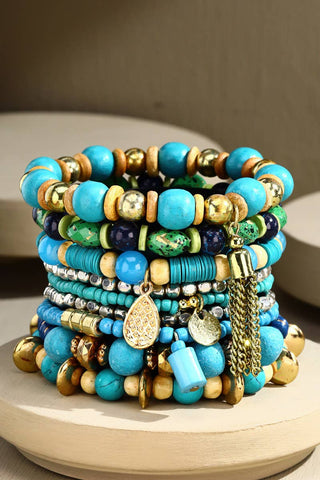 Blue Oasis Bracelet Set