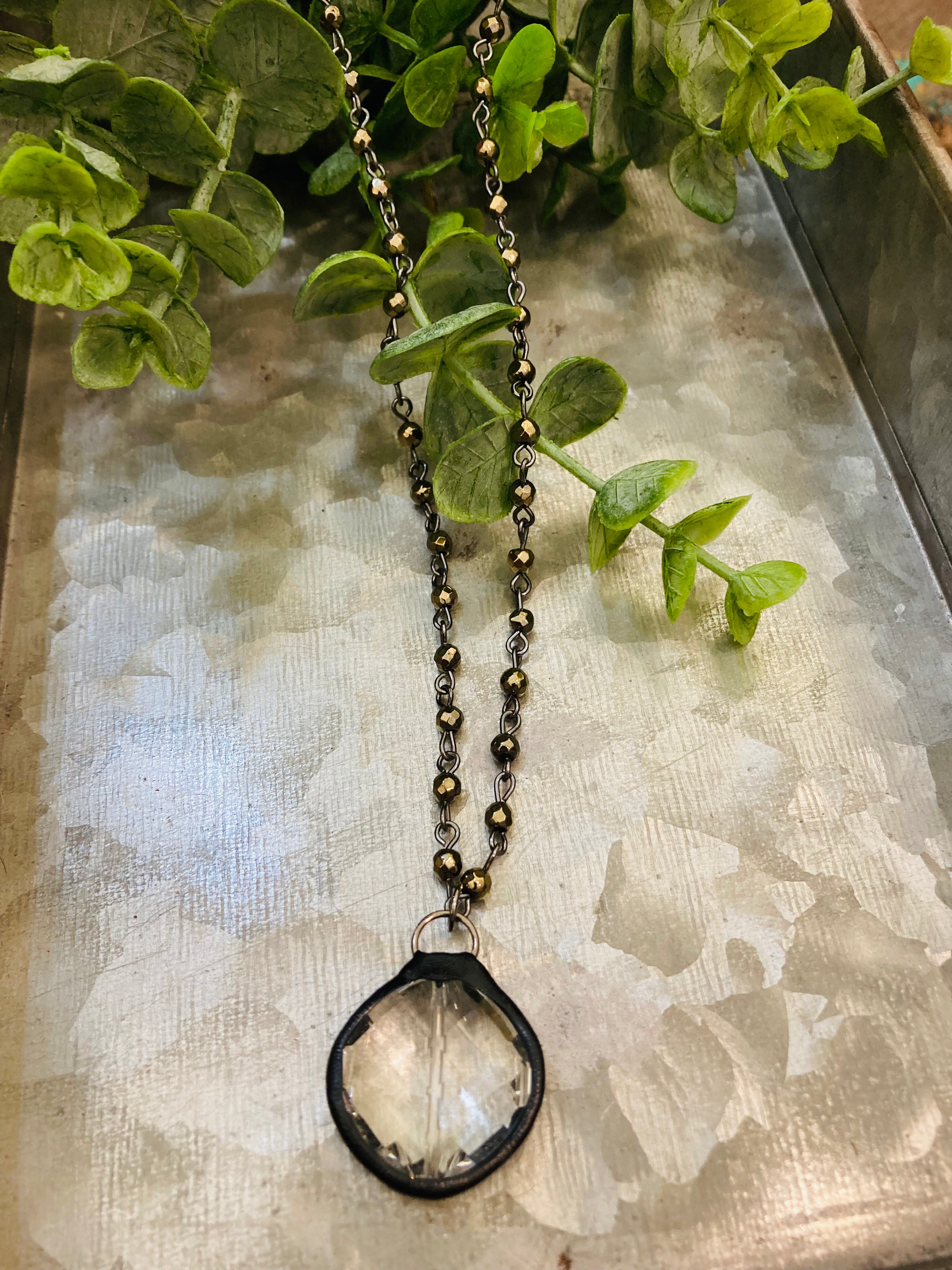 Ariel Hematite Necklace
