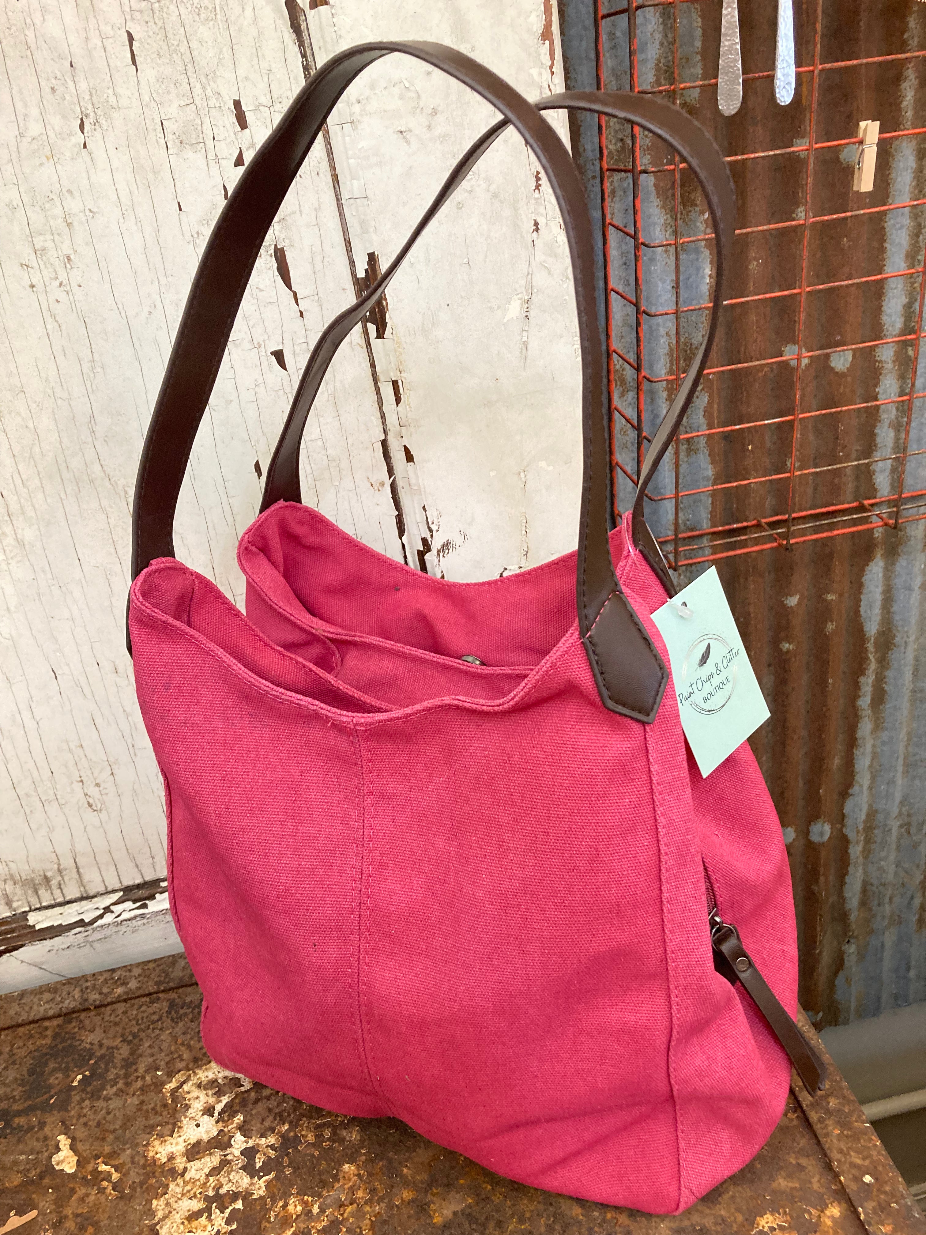 Boho Canvas Shoulder Bag