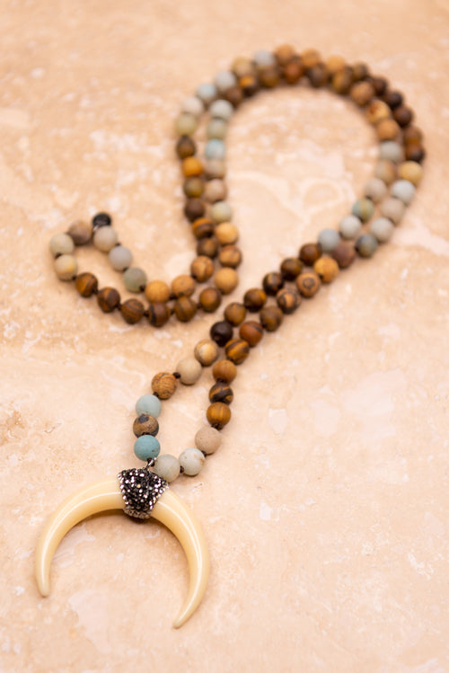Carly Crescent Pendant