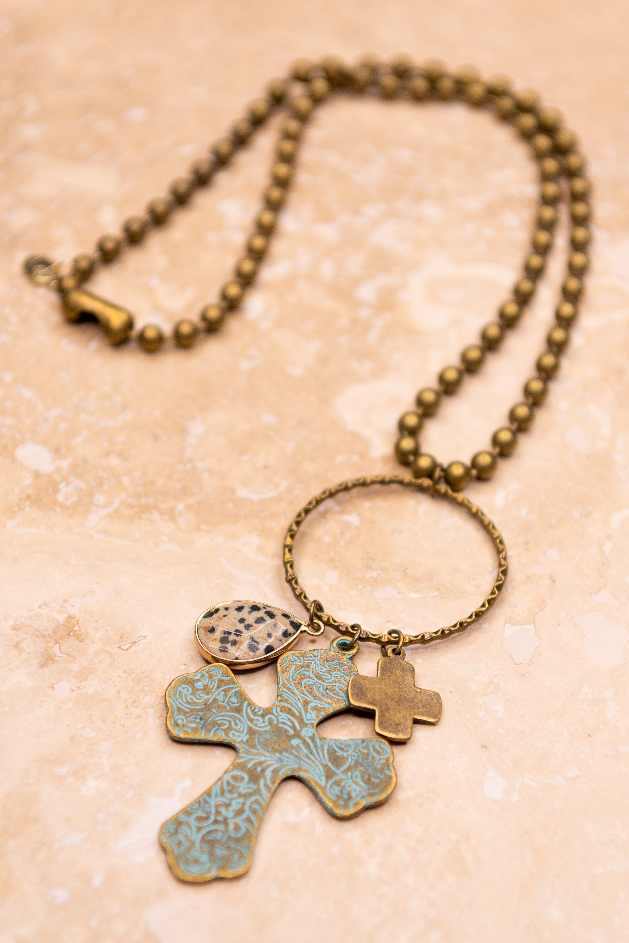 Chelsea Cross Necklace