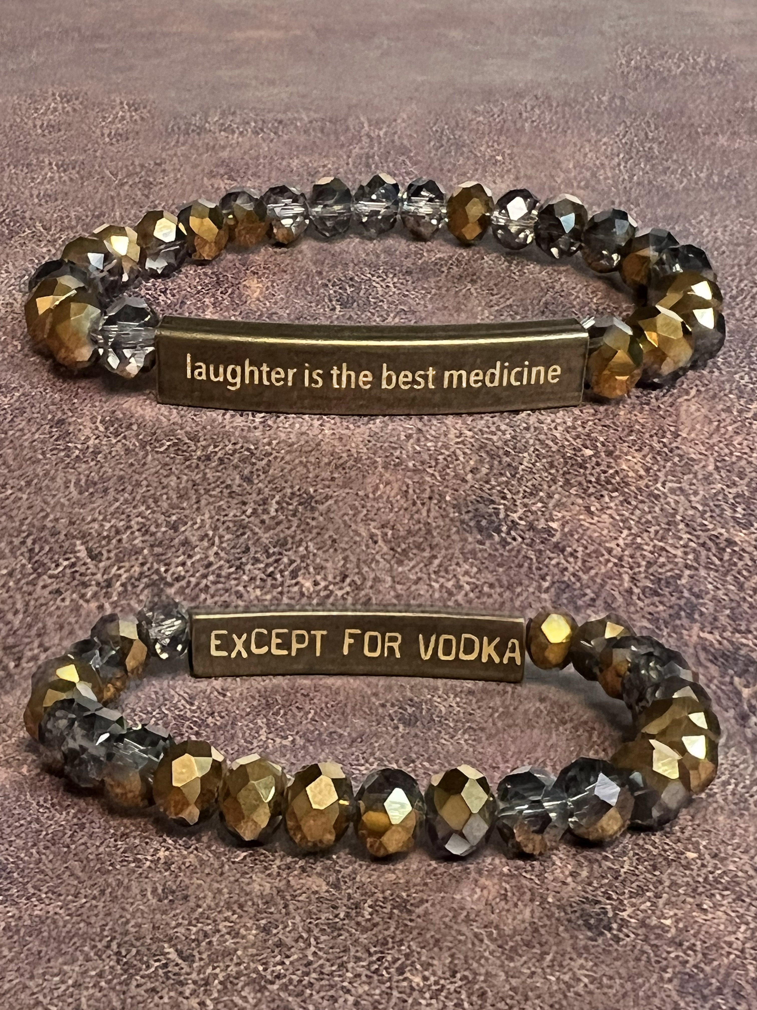 Laughter Beaded Inspiration Bracelet