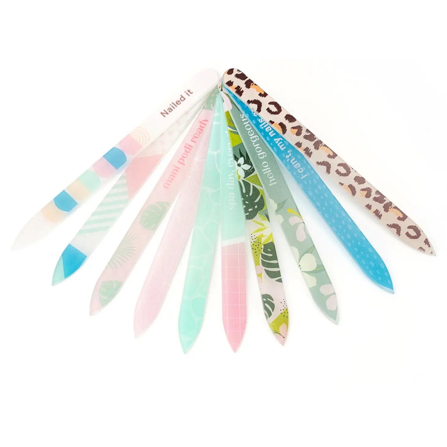 Lemond Lavender Glass Nail Files