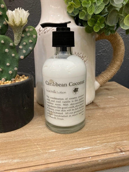 Simplified Caribbean Coconut Goat Milk Lotion