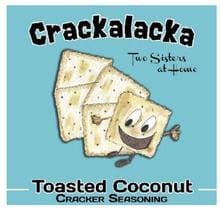 Crackalacka Seasoning - Toasted Coconut - Paint Chips and Glitter