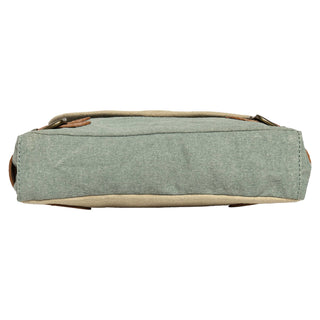 Buckled Up Agean Canvas Crossbody