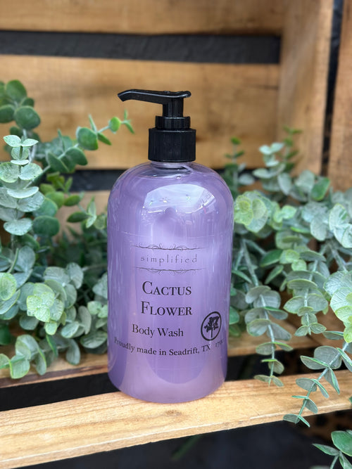 Simplified Cactus Flower Body Wash
