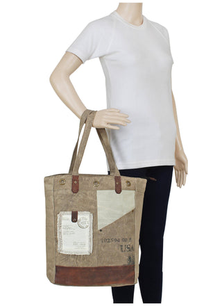 Tahoe Up-Cycled Canvas Tote Bag