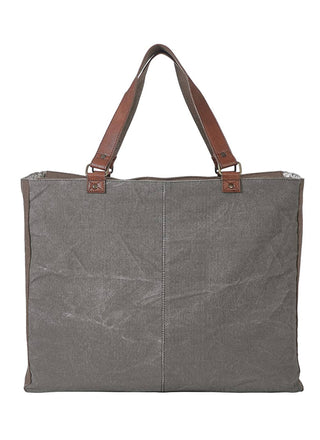 Scenic Route Up-Cycled Canvas Travel Weekender Bag