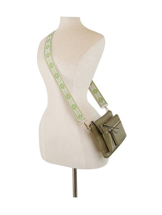 Melissa Multi Zip Pocket Crossbody
