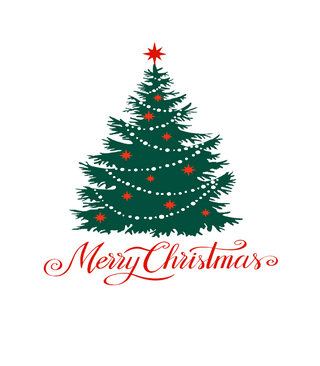 Euroscrubby Christmas Tree Dishcloth