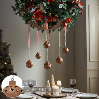 Small Rust Bell Metal Ornament