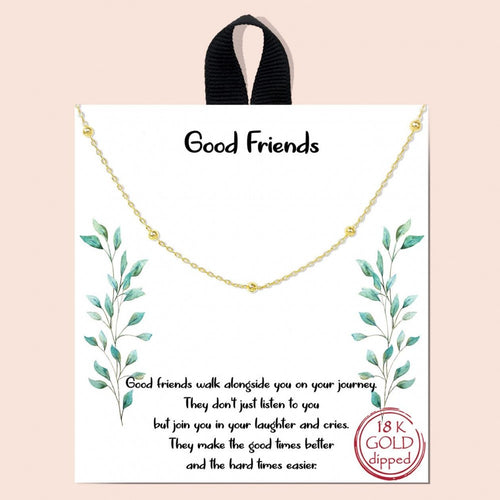 Good Friends Necklace