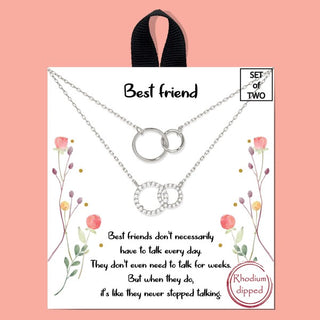 Best Friend Necklace Set