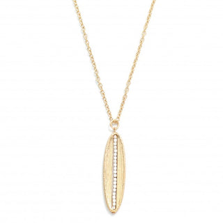 Two-Tone Drop Necklace