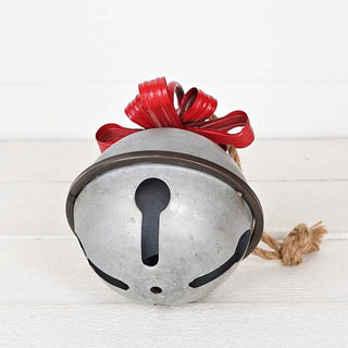 Brushed Metal Jumbo Jingle Bell