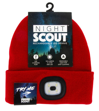 Night Scope Sportsman Rechargeable LED Beanie