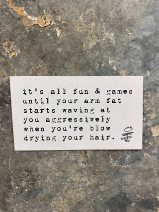 All Fun and Games Magnet