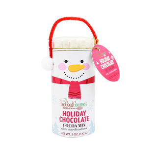 Snowman Holiday Cocoa Tin with Marshmallows