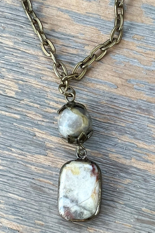 Sicily Crazy Agate Necklace