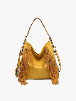 Sav Distressed Hobo Bag