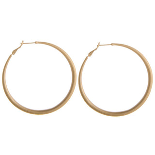 Perfectly Simple Hoop Earrings