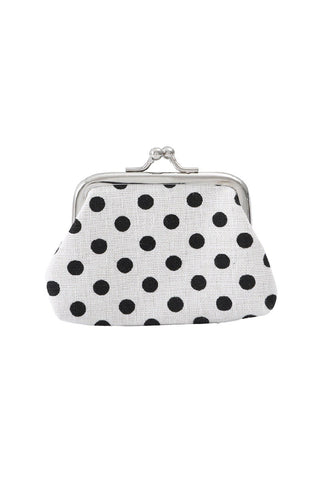 Polka Dot Coin Purse