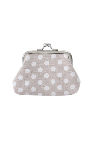 Polka Dot Coin Purse