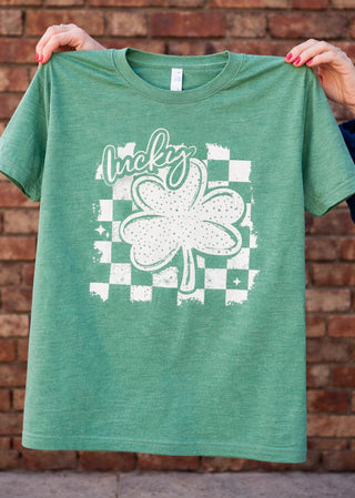 Lucky Checkered Tee
