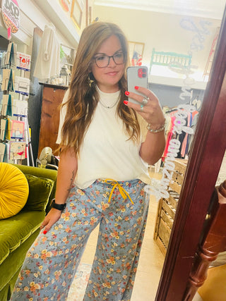 Fancy Floral Pants