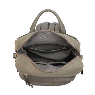 Amelia Houndstooth Convertible Backpack