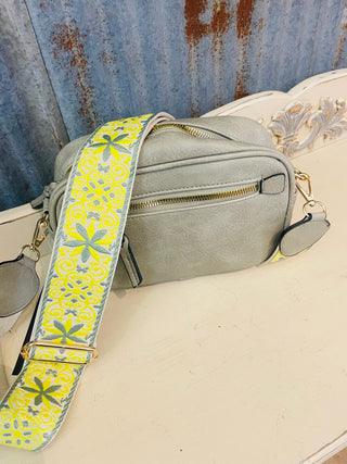 Boho Guitar Strap Crossbody Bag