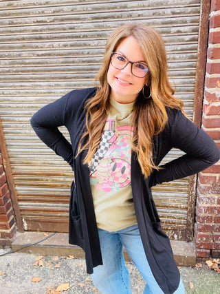 Kelsey Cardigan in Black