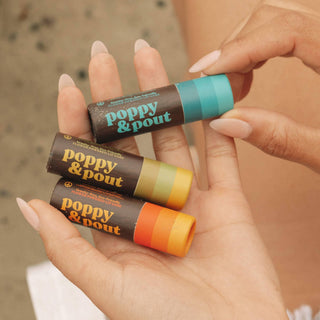 Poppy & Pout Midnight Mint Lip Balm