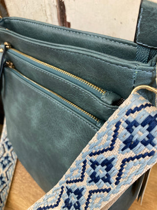 Gretchen Ocean Blue Crossbody