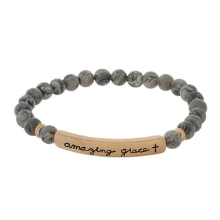 Amazing Grace Beaded Bracelet