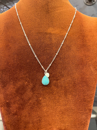 Turquoise Heart Necklace