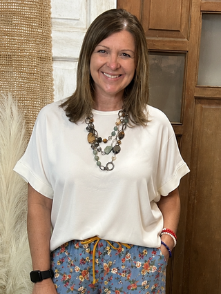 Dakota Dressy Top in Cream