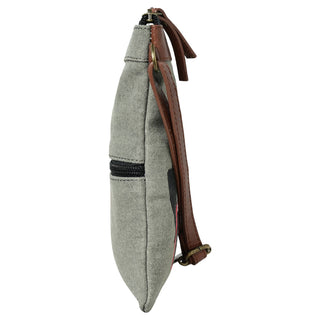 Good Pup Up-Cycled Canvas Crossbody Bag