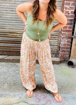 Jesse Floral Harem Pants