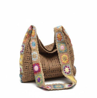 Lottie Granny Square Hobo Tote