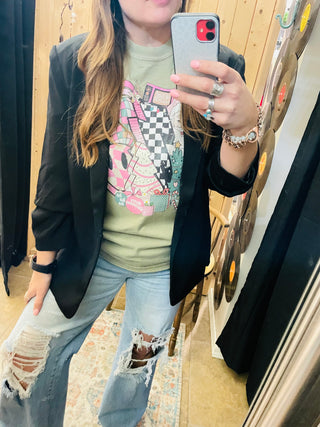 Dress It Up Black Blazer