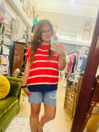 Sandra Stripe Top