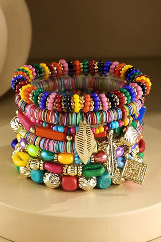 Festival Beaded Bracelet Set