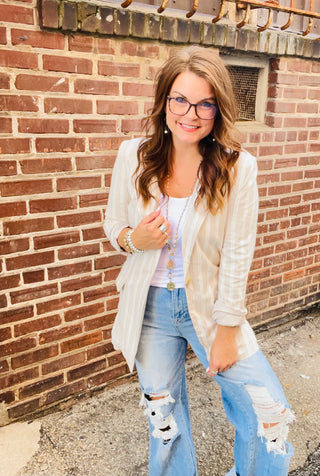 Beige Blazer