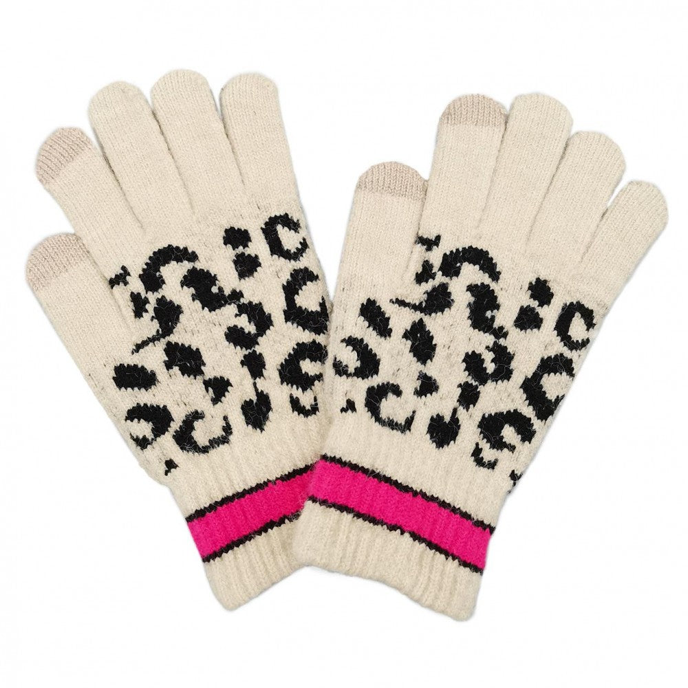 Animal Print Smart Gloves
