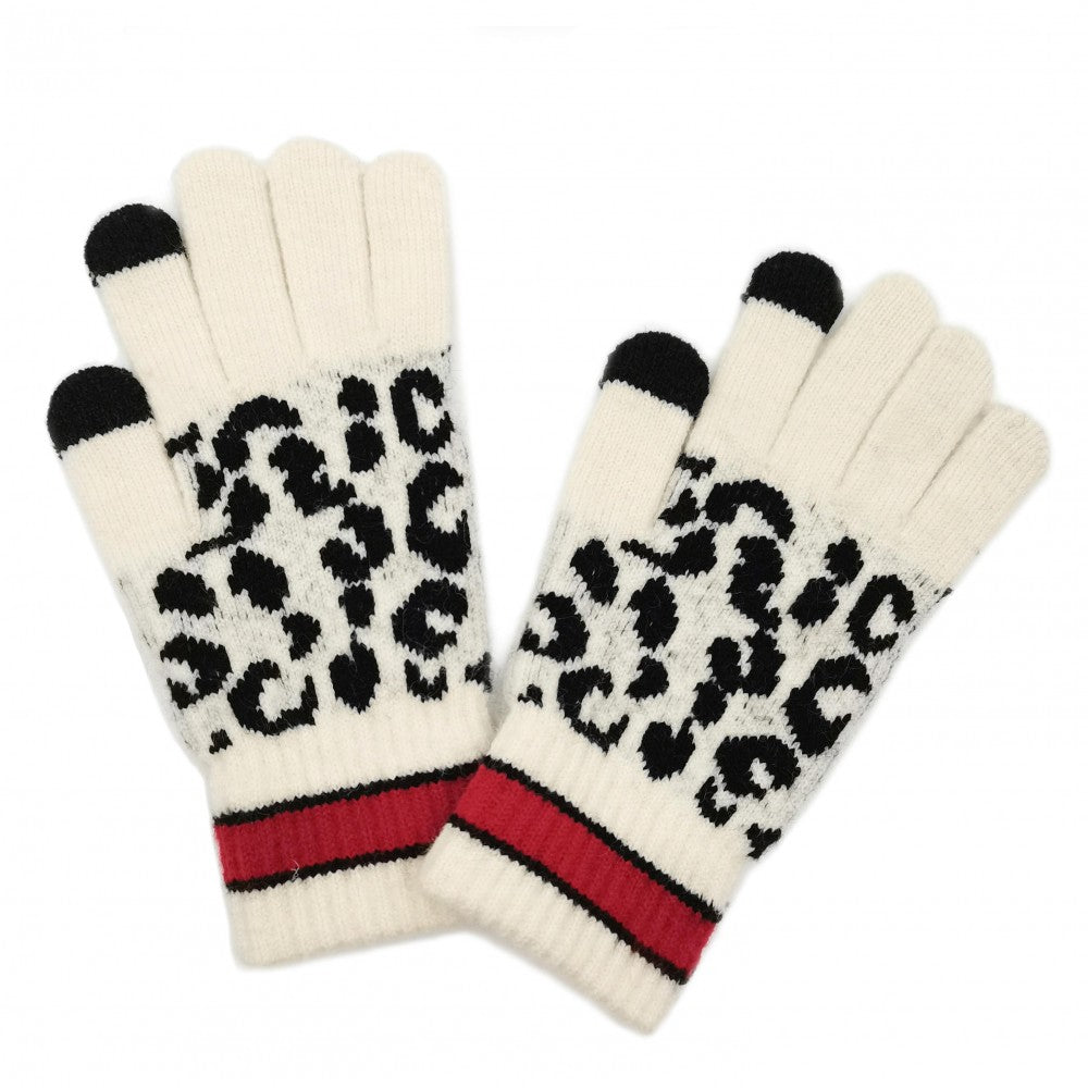 Animal Print Smart Gloves